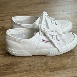 Superga white shoes. Size 37.